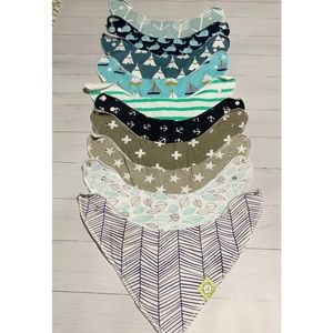 10 Piece Baby Soft & Absorbent Bandana Drool Bibs